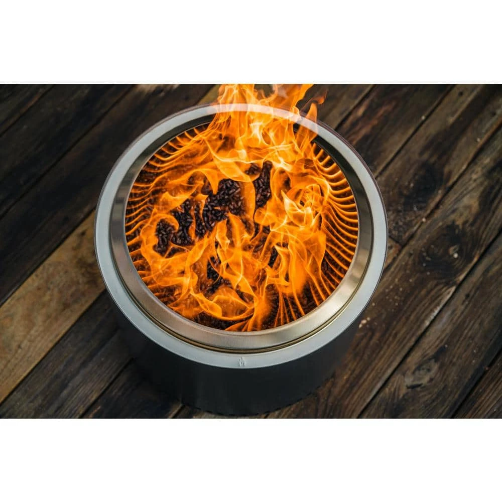 23.7 In. Removable Stainless Steel Pellet Adapter For Use With Yukon Fire Pit 2 23.7 In. Removable Stainless Steel Pellet Adapter For Use With Yukon Fire Pit - Image 2