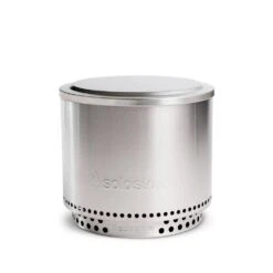 Stainless Steel Bonfire Lid, Fire Pit Accessory -Fire Place Store stainless steel solo stove fire pit covers and accessories ssbon lid 1f 1000