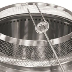 Bonfire Shield 19 In. X 3.75 In. Stainless Steel Spark Arrestor 12 Bonfire Shield 19 In. X 3.75 In. Stainless Steel Spark Arrestor -Fire Place Store stainless steel solo stove fire pit covers and accessories ssbon shield 1f 1000