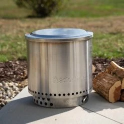 Ranger Lid -Fire Place Store stainless steel solo stove fire pit covers and accessories ssran lid 44 1000