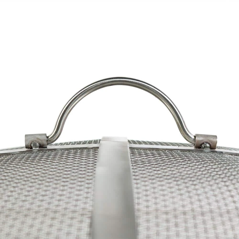 24 In. Stainless Steel Fire Pit Spark Screen 3 24 In. Stainless Steel Fire Pit Spark Screen - Image 3