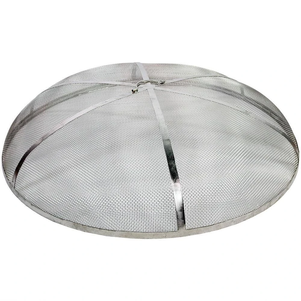 40 In. Stainless Steel Fire Pit Spark Screen 1 40 In. Stainless Steel Fire Pit Spark Screen