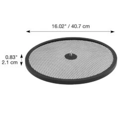 16.02 In. Spark Screen And Screen Lift For Portable Pellet Fire Pit 12 16.02 In. Spark Screen And Screen Lift For Portable Pellet Fire Pit -Fire Place Store steel blue sky outdoor living fire pit covers and accessories sp1513 1d 1000