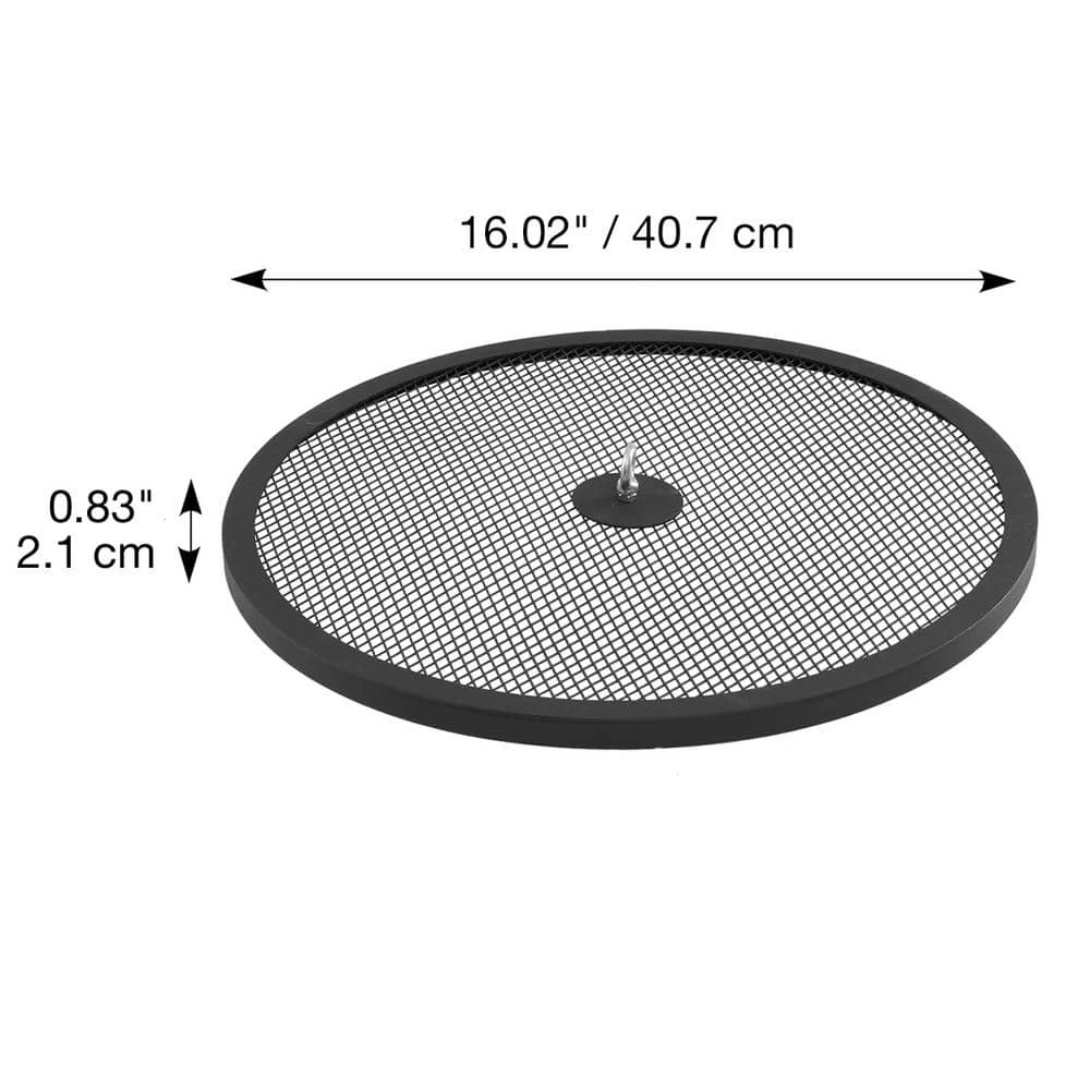 16.02 In. Spark Screen And Screen Lift For Portable Pellet Fire Pit 5 16.02 In. Spark Screen And Screen Lift For Portable Pellet Fire Pit - Image 5