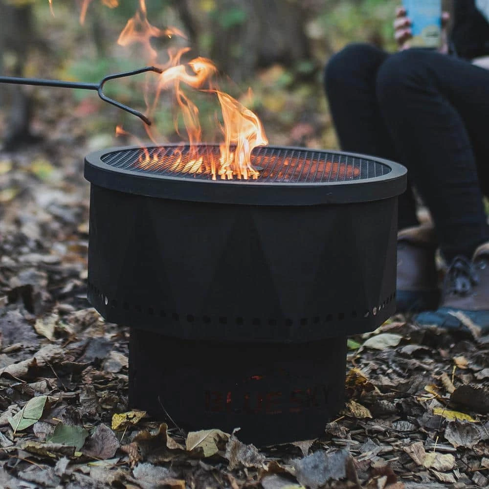 16.02 In. Spark Screen And Screen Lift For Portable Pellet Fire Pit 3 16.02 In. Spark Screen And Screen Lift For Portable Pellet Fire Pit - Image 3