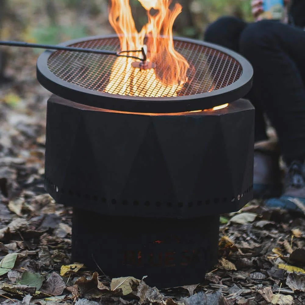 16.02 In. Spark Screen And Screen Lift For Portable Pellet Fire Pit 7 16.02 In. Spark Screen And Screen Lift For Portable Pellet Fire Pit - Image 7