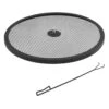 The Mammoth 32.28 In. Spark Screen And Screen Lift For Patio Fire Pit