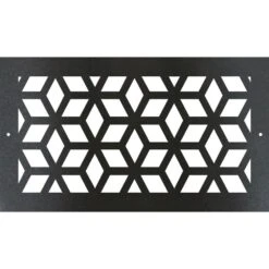 Stellar Air Registers-4x10-Cubes (Register MTL Screw In)-Metal Floor
