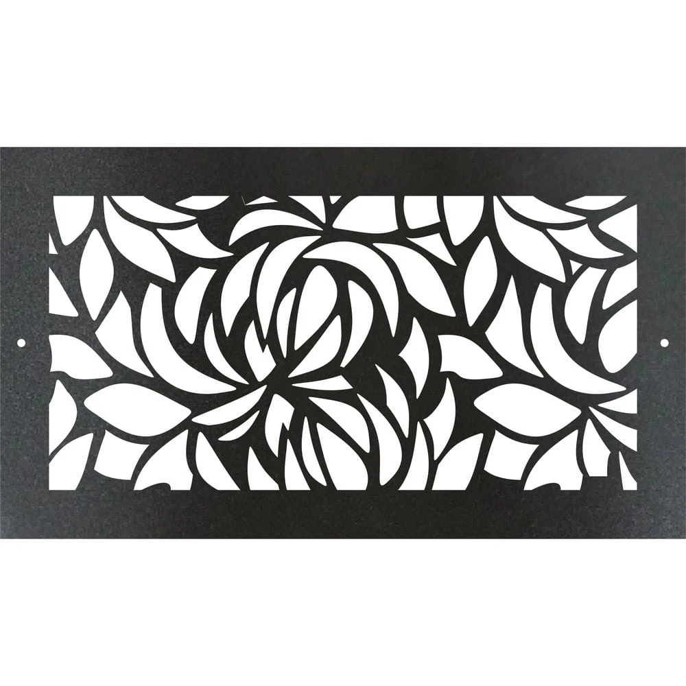 Stellar Air Registers 4 In. X 12 In. Leaves (Regstr MTL Screw In) Metal Floor 1 Stellar Air Registers 4 In. X 12 In. Leaves (Regstr MTL Screw In) Metal Floor