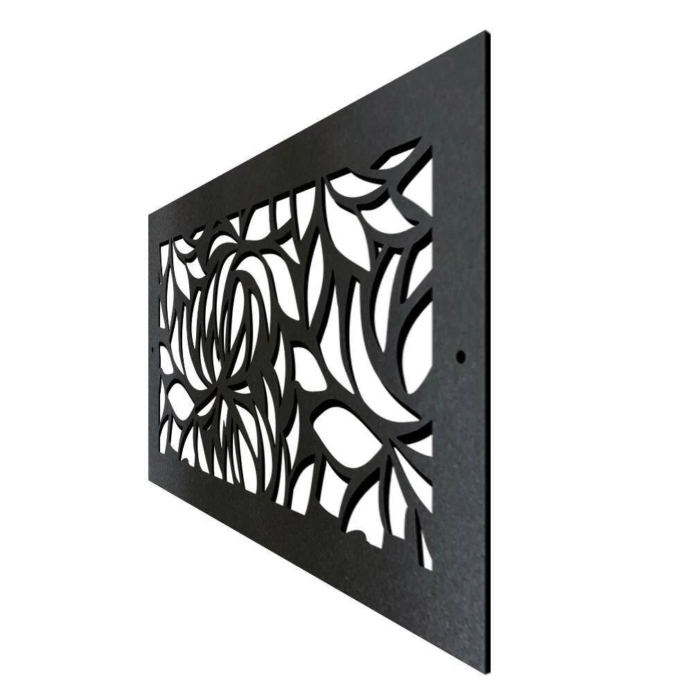 Stellar Air Registers 4 In. X 12 In. Leaves (Regstr MTL Screw In) Metal Floor 2 Stellar Air Registers 4 In. X 12 In. Leaves (Regstr MTL Screw In) Metal Floor - Image 2