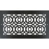 Stellar Air Registers 4 In. X 10 In. Moroccan (Regstr MTL Screw In) Metal Floor