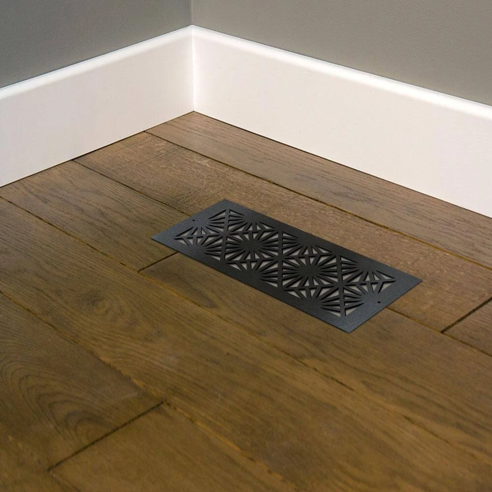 Stellar Air Registers-6 X 12-Sunburst (REGSTR MTL Screw In)-Metal Floor 3 Stellar Air Registers-6 X 12-Sunburst (REGSTR MTL Screw In)-Metal Floor - Image 3