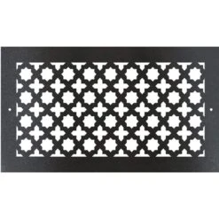 Stellar Air Registers-6 X 10-French Pavillion (REGSTR MTL Screw In)-Metal Floor