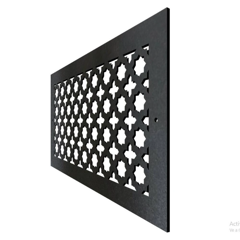 Stellar Air Registers-6 X 12-French Pavillion (REGSTR MTL Screw In)-Metal Floor 2 Stellar Air Registers-6 X 12-French Pavillion (REGSTR MTL Screw In)-Metal Floor - Image 2