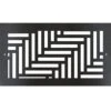 Stellar Air Registers-4 X 12-Elevation (REGSTR MTL Screw In)-Metal Floor