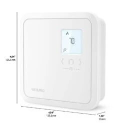 Digital Non-Programmable Thermostat For Fan Heaters In White 7 Digital Non-Programmable Thermostat For Fan Heaters In White -Fire Place Store stelpro non programmable thermostats st402npff 4f 1000