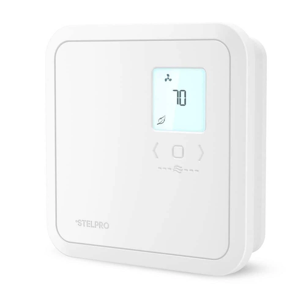 Digital Non-Programmable Thermostat For Fan Heaters In White 2 Digital Non-Programmable Thermostat For Fan Heaters In White - Image 2