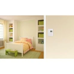 120/208/240-Volt 1000/1730/2000-Watt Non-Programmable Electronic Thermostat In White -Fire Place Store stelpro non programmable thermostats ut202np 44 1000