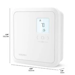 5-2 Day Programmable Electronic Thermostats In White For Fan Heaters 120/208/240-Volt 2000/3475/4000-Watt -Fire Place Store stelpro programmable thermostats st402pff 4f 1000