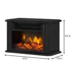 Bluffs 400 Sq. Ft. Electric Stove In Black 20 Bluffs 400 Sq. Ft. Electric Stove In Black -Fire Place Store stylewell electric stove heaters cfs 559 01 fa 1000