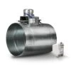 6 In. Motorized Adjustable Damper, Closed