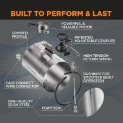 12 In. Motorized Adjustable Damper, Closed -Fire Place Store suncourt dampers zc212 66 1000