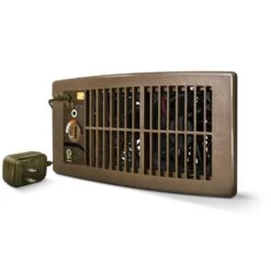 Flush Fit Smart Register Booster Fan - Brown