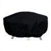 60 In. Durable Weather-Resistant Round Fire Pit Cover
