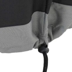 36 In. Gray/Black Round 2-Tone Outdoor Fire Pit Cover -Fire Place Store sunnydaze fire pit covers and accessories ny 265 c3 1000