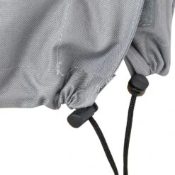 4 Ft. Gray Waterproof With Green Stripe Log Rack Cover -Fire Place Store sunnydaze firewood racks ny 791 fa 1000