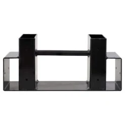 Sunnydaze Adjustable Steel Log Rack Brackets With Accessory Kit (2 Sets) -Fire Place Store sunnydaze firewood racks qx 047 2pk 76 1000