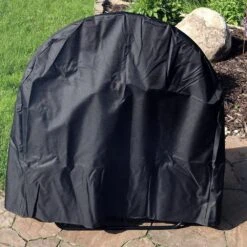 48 In. Black Steel Firewood Log Hoop With Cover -Fire Place Store sunnydaze firewood racks qx 48lh cover combo 44 1000