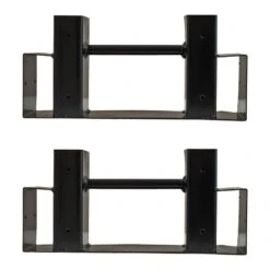 Lightweight Steel Adjustable Log Storage Brackets -Fire Place Store sunnydaze firewood racks qx 5511 44 1000