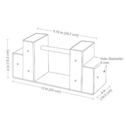 Lightweight Steel Adjustable Log Storage Brackets -Fire Place Store sunnydaze firewood racks qx 5511 4f 1000