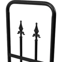 6 Ft. Firewood Log Rack With Waterproof Cover In Black -Fire Place Store sunnydaze firewood racks qx 6dlr combo 66 1000