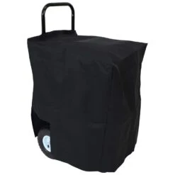 Steel Firewood Log Cart Carrier With Cover In Black -Fire Place Store sunnydaze firewood racks qx flc combo 76 1000