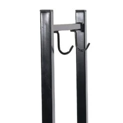 32 In. Indoor/Outdoor Fireside Log Rack With Tool Holders -Fire Place Store sunnydaze firewood racks qx flrh fa 1000