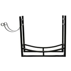 30 In. Indoor/Outdoor Firewood Log Rack With Kindling Holder 13 30 In. Indoor/Outdoor Firewood Log Rack With Kindling Holder -Fire Place Store sunnydaze firewood racks qx lrkh 1f 1000