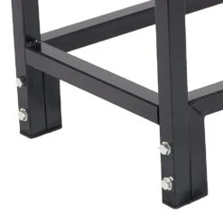 30 In. Black Steel Firewood Storage Log Holder -Fire Place Store sunnydaze firewood racks qxwr30 1f 1000