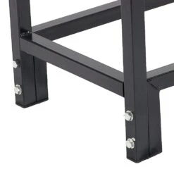 30 In. Black Steel Firewood Log Rack And Cover Combo -Fire Place Store sunnydaze firewood racks qxwr30 combo fa 1000