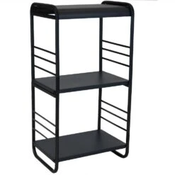 36 In. Modern Rounded Edge Iron And Steel Firewood Storage Log Rack -Fire Place Store sunnydaze firewood racks rcm 859 4f 1000