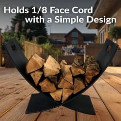 30 In. Firewood Log Holder 15 30 In. Firewood Log Holder -Fire Place Store sunnydaze firewood racks rcm lg556 c3 1000