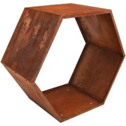 30 In. Hexagon Steel Honeycomb Firewood Log Rack 11 30 In. Hexagon Steel Honeycomb Firewood Log Rack -Fire Place Store sunnydaze firewood racks rcm lg789 1f 1000