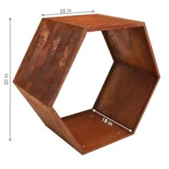 30 In. Hexagon Steel Honeycomb Firewood Log Rack 14 30 In. Hexagon Steel Honeycomb Firewood Log Rack -Fire Place Store sunnydaze firewood racks rcm lg789 76 1000