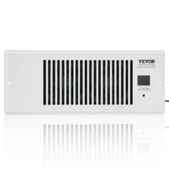 4 Ft.x12ft. Register Booster Fan: Quiet, Remote/Thermostat-Controlled, Adjustable Speed In White