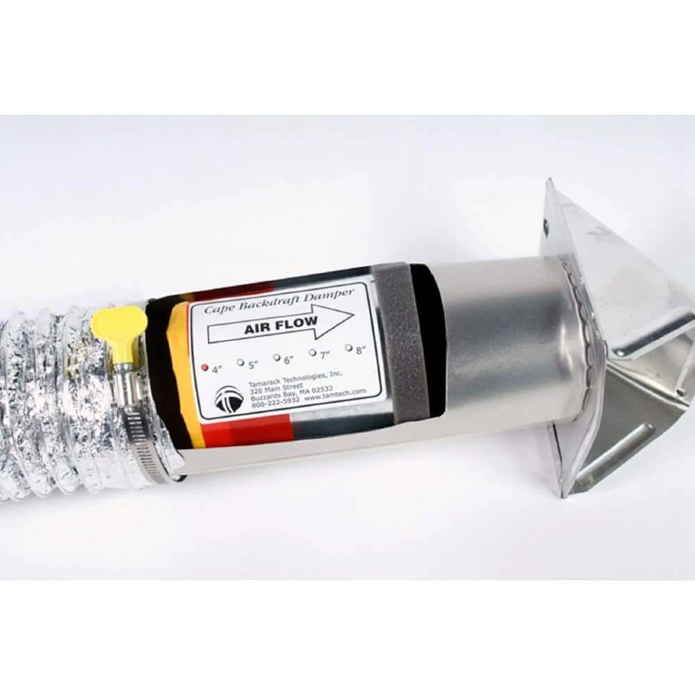 Premium 5 In. Back Draft Damper 2 Premium 5 In. Back Draft Damper - Image 2
