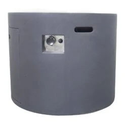 31" Round MGO Fire Pit- 40000 BTU, Dark Gray -Fire Place Store tatayosi outdoor fireplaces p dj 63491 fa 1000