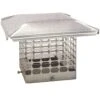 11 In. X 11 In. Adjustable Stainless Steel Chimney Cap