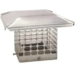 14 In. X 14 In. Adjustable Stainless Steel Chimney Cap