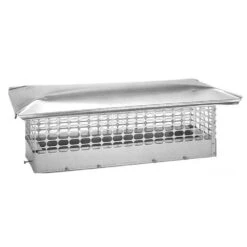 8 In. X 22 In. Adjustable Stainless Steel Chimney Cap